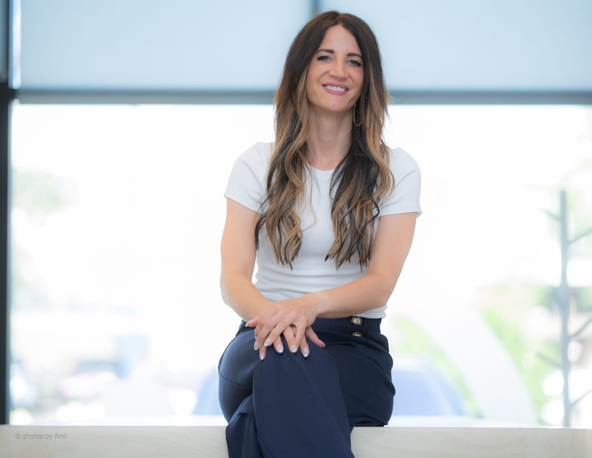 Jody Lambertus, Edmonton REALTOR®, in a relaxed, considered portrait
